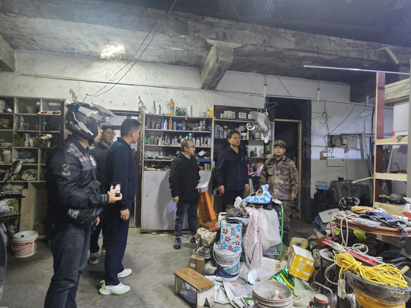 龍子湖區(qū)曹山街道：打出消防安全“組合拳”筑牢秋冬安全“防火墻”