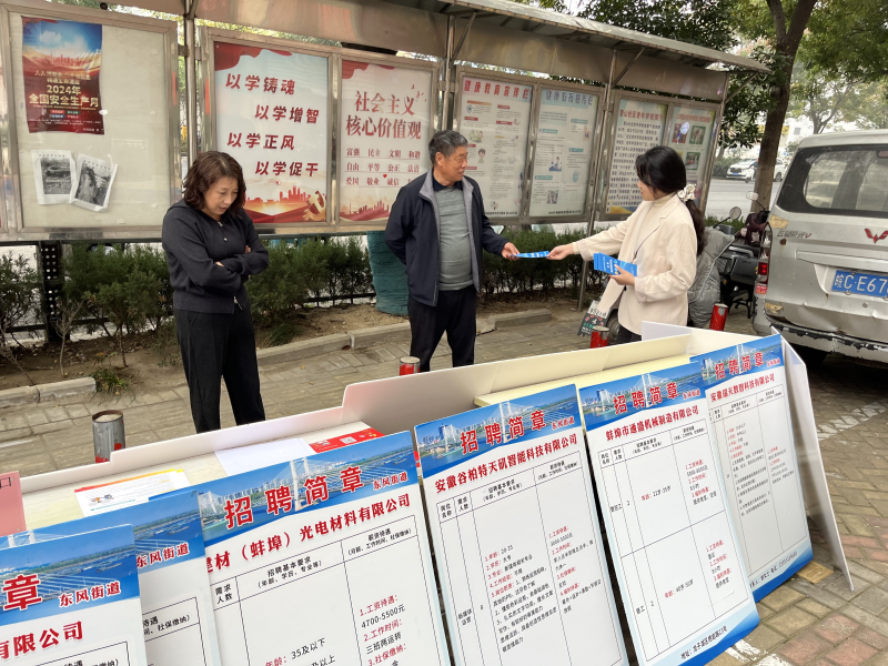 東風(fēng)街道—“社區(qū)專(zhuān)場(chǎng)招聘會(huì)、助企便民暖民心”